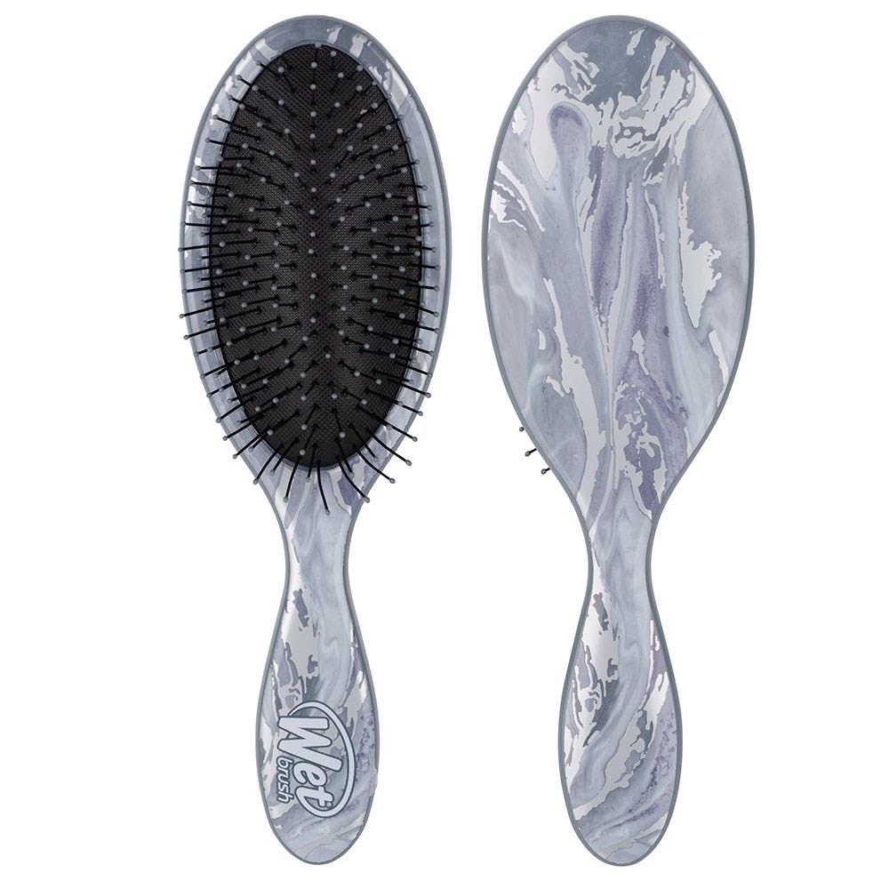 WetBrush Original Detangler Metallic Marble - Silver