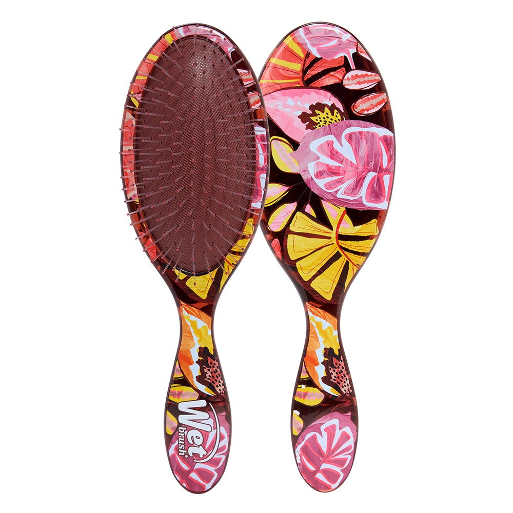 WetBrush Original Detangler Tropical Oasis - Burgundy