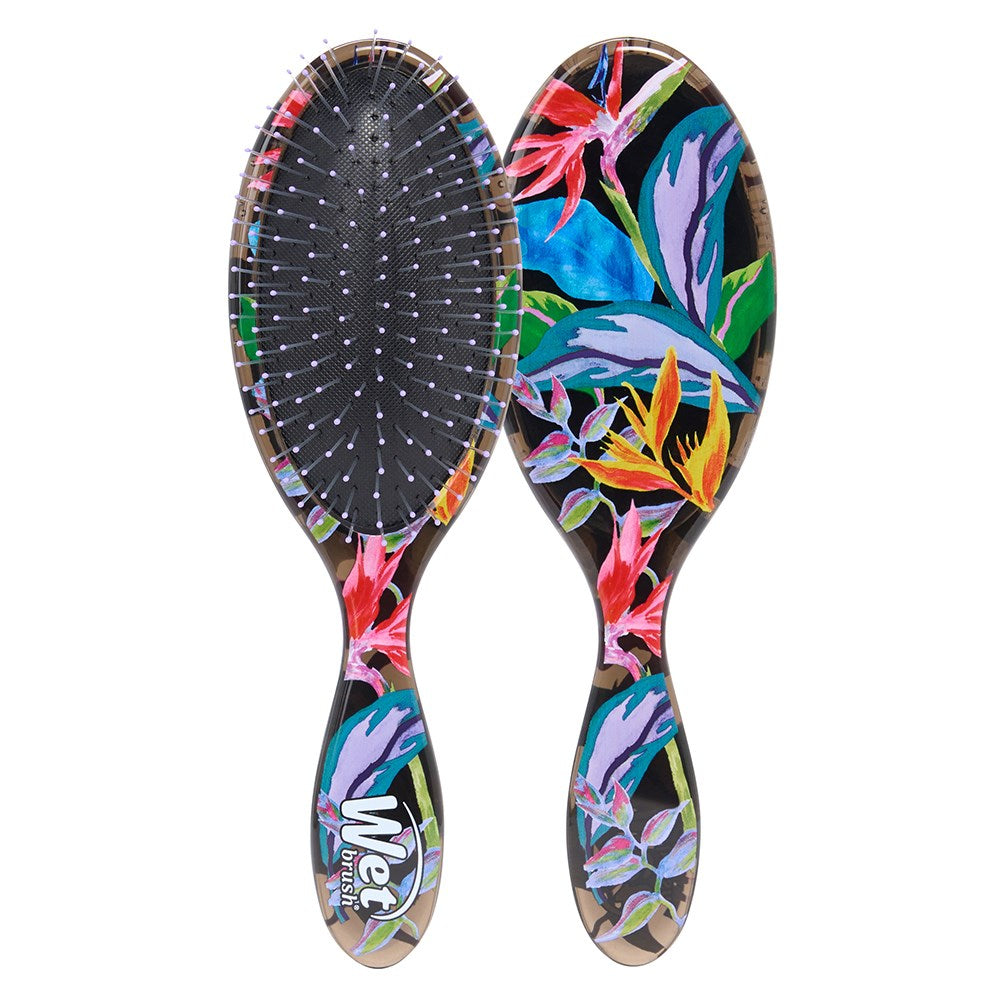 WetBrush Original Detangler Tropical Oasis - Purple