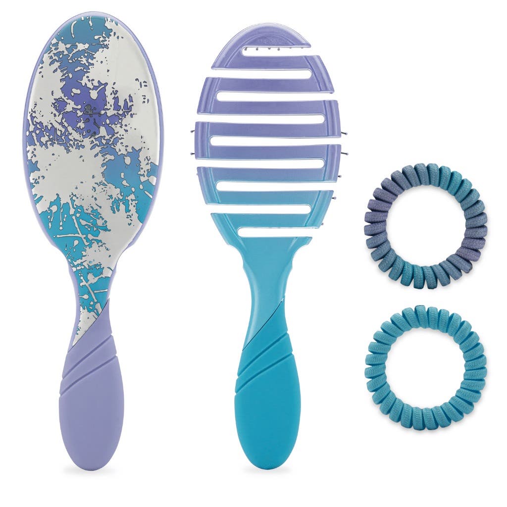 WetBrush Pastel Jewels Detangler Style Kit