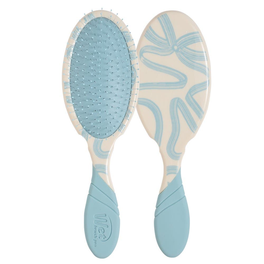 WetBrush Pro Detangler Bows On Bows - Blue