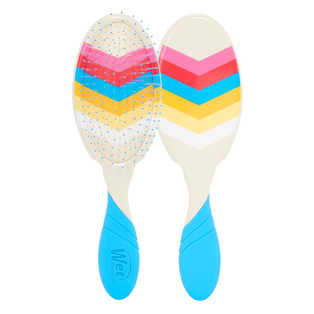 WetBrush Pro Detangler Retro Swirl - Blue