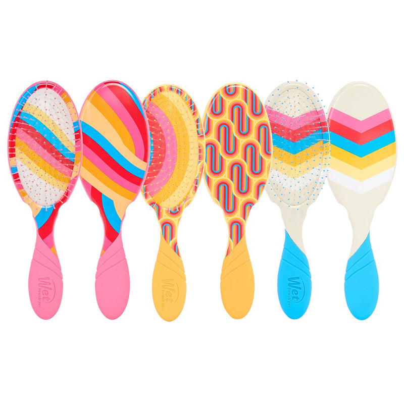 WetBrush Pro Detangler Retro Swirl - Pink