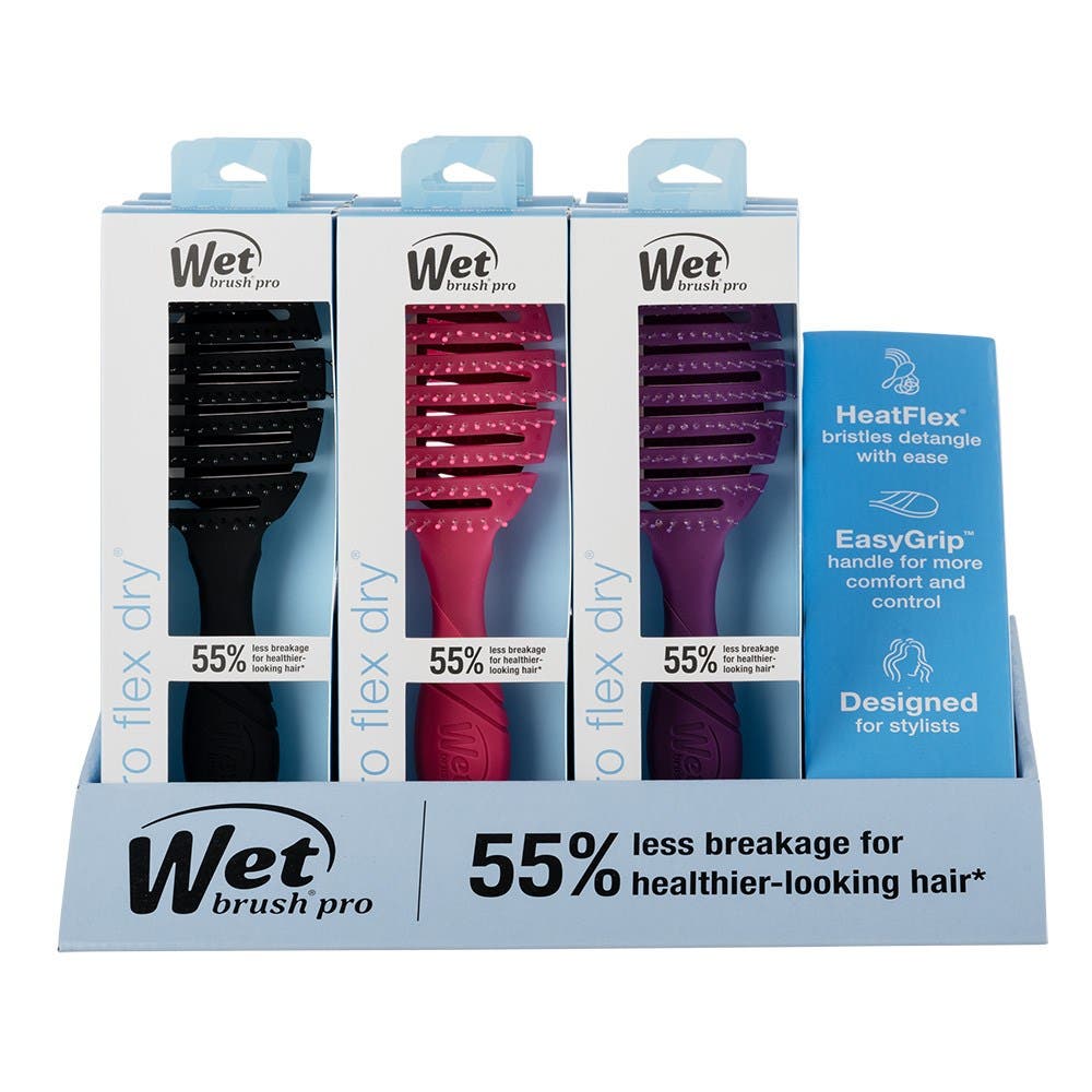 WetBrush Pro FROST Flex Dry Display 9xPRo Flex Dry Brushes