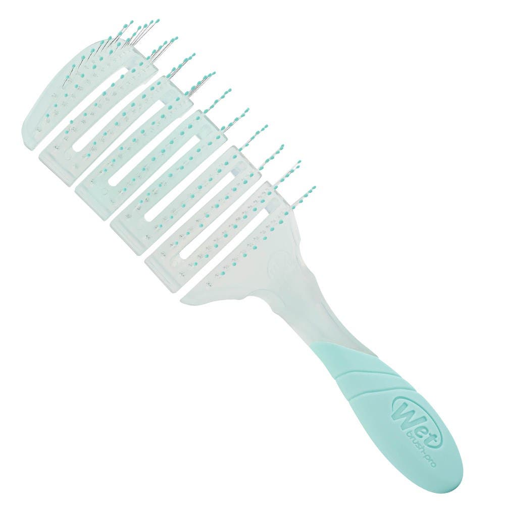 WetBrush Pro Flex Dry Paddle Hydro Tie Dye - Teal