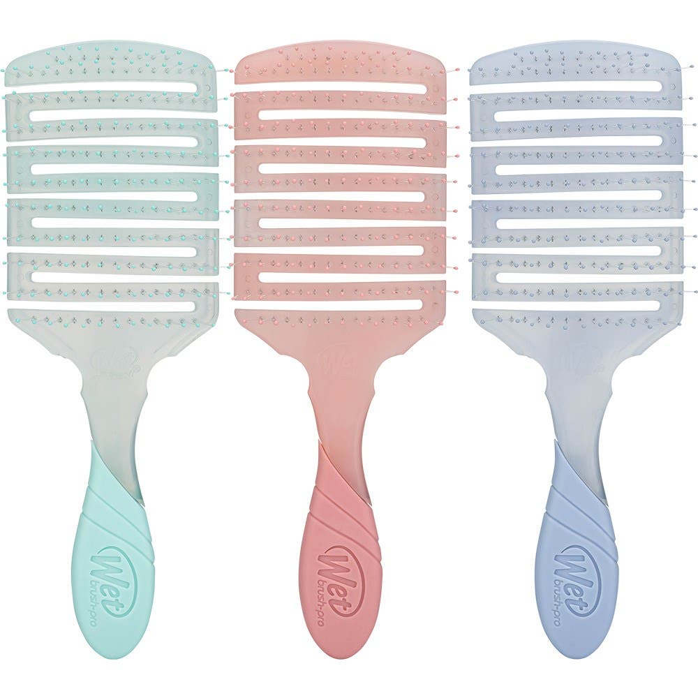WetBrush Pro Hydro Tie Dye Flex Dry Paddle Display 9x Pro Flex Dry Paddle Brushes