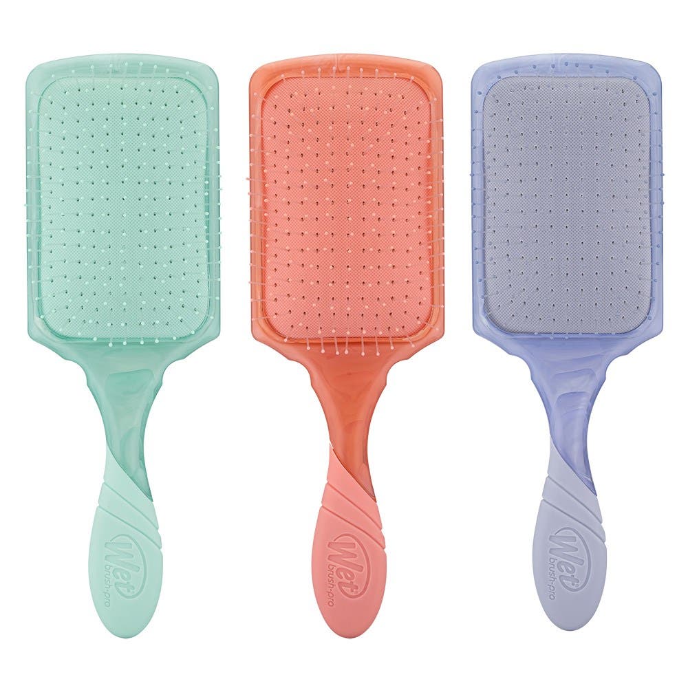 WetBrush Pro Hydro Tie Dye Paddle Detangler Display 9x Pro Paddle Brushes