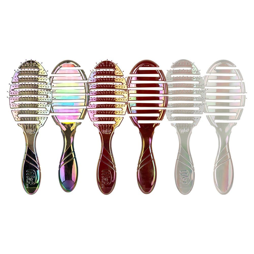 WetBrush Pro Iridescence Icon/Holograph Flex Dry Display 9xPRo Flex Dry Brushes