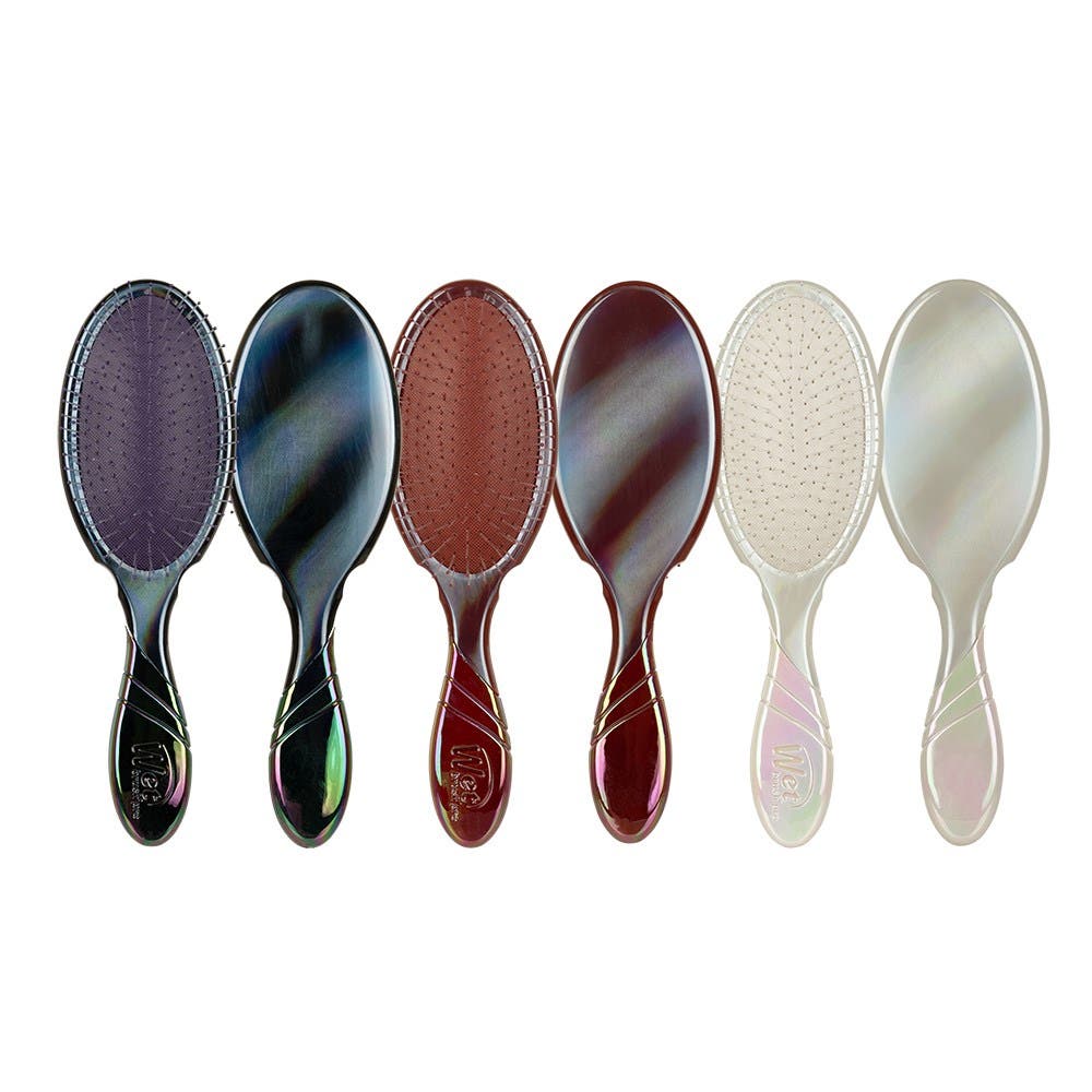 WetBrush Pro Iridescence Icon/Holographic Detangler Display 9xPro Detangler Brushes