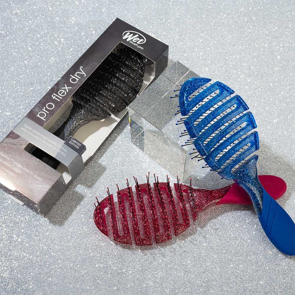 WetBrush Pro Mineral Sparkle Flex Dry Display 9xPRo Flex Dry Brushes