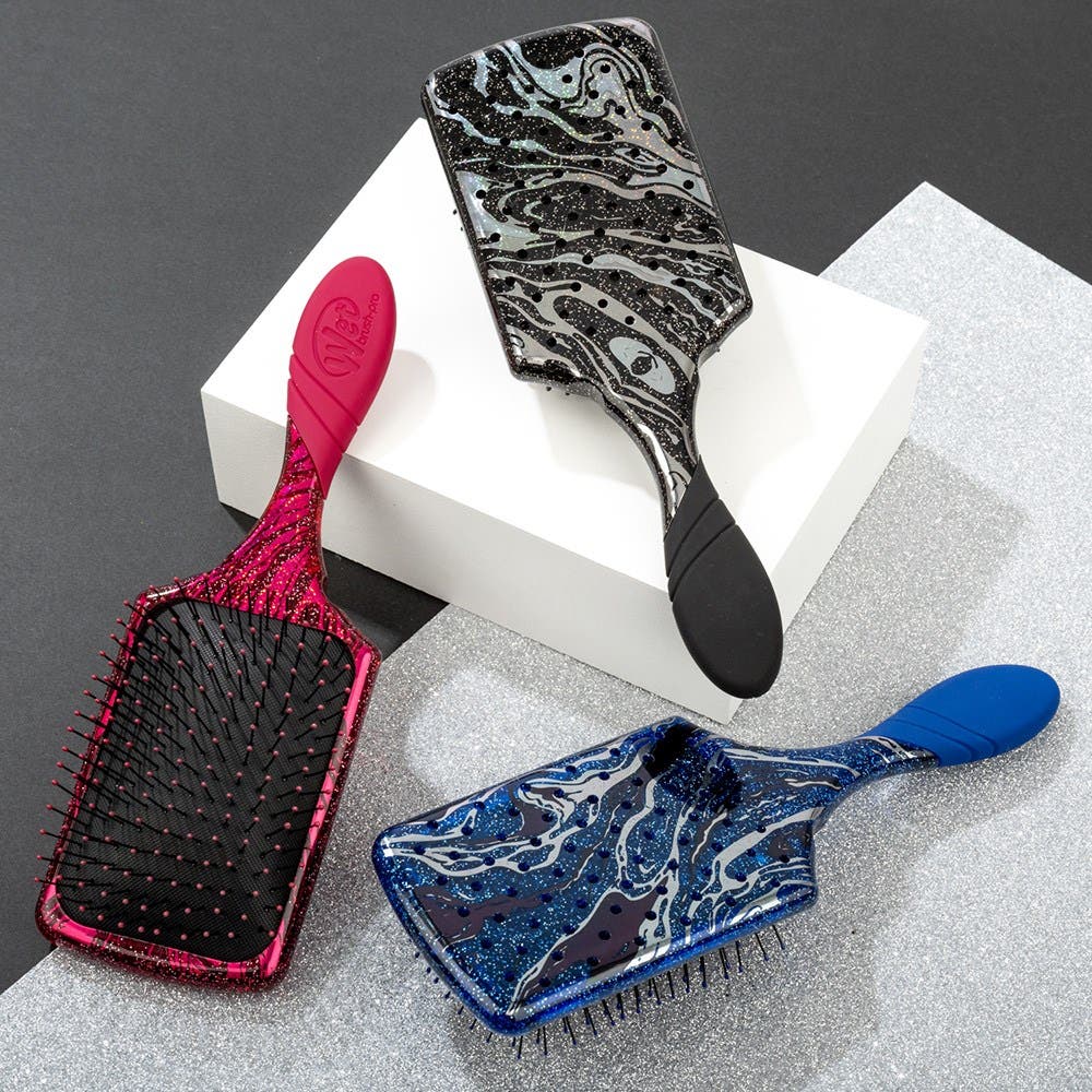 WetBrush Pro Mineral Sparkle Paddle Display 9xPro Paddle Brushes