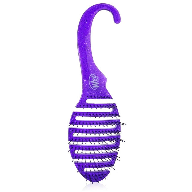 WetBrush Shower Flex - Purple Glitter