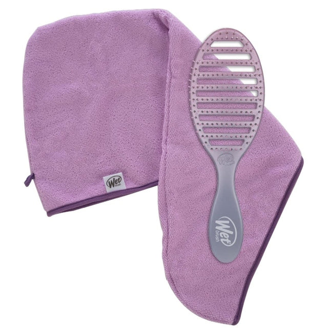 Wetbrush Feel Good Ombre Detangler & Dry Towel Duo