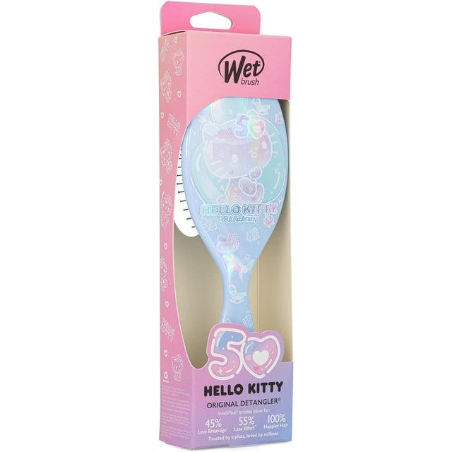 Wetbrush Original Detangler Hello Kitty 50th Anniversary - Blue