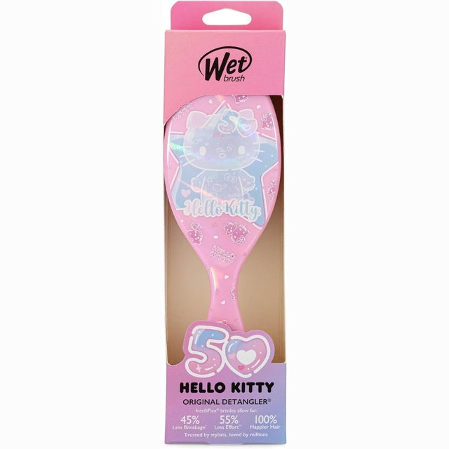Wetbrush Original Detangler Hello Kitty 50th Anniversary - Pink