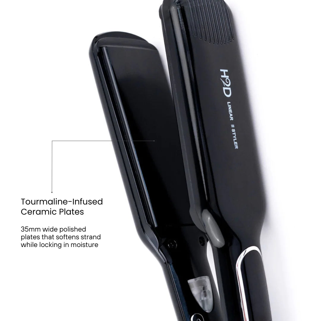 Wide H2D Linear II Hair Styler *NEW EDITION* - Black