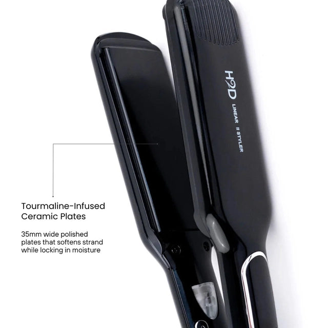 Wide H2D Linear II Hair Styler *NEW EDITION* - Black