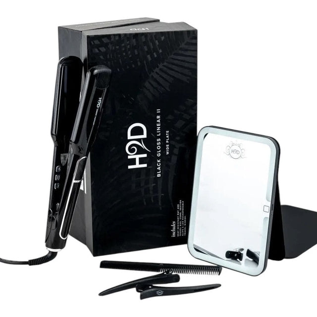 Wide H2D Linear II Hair Styler *NEW EDITION* - Black