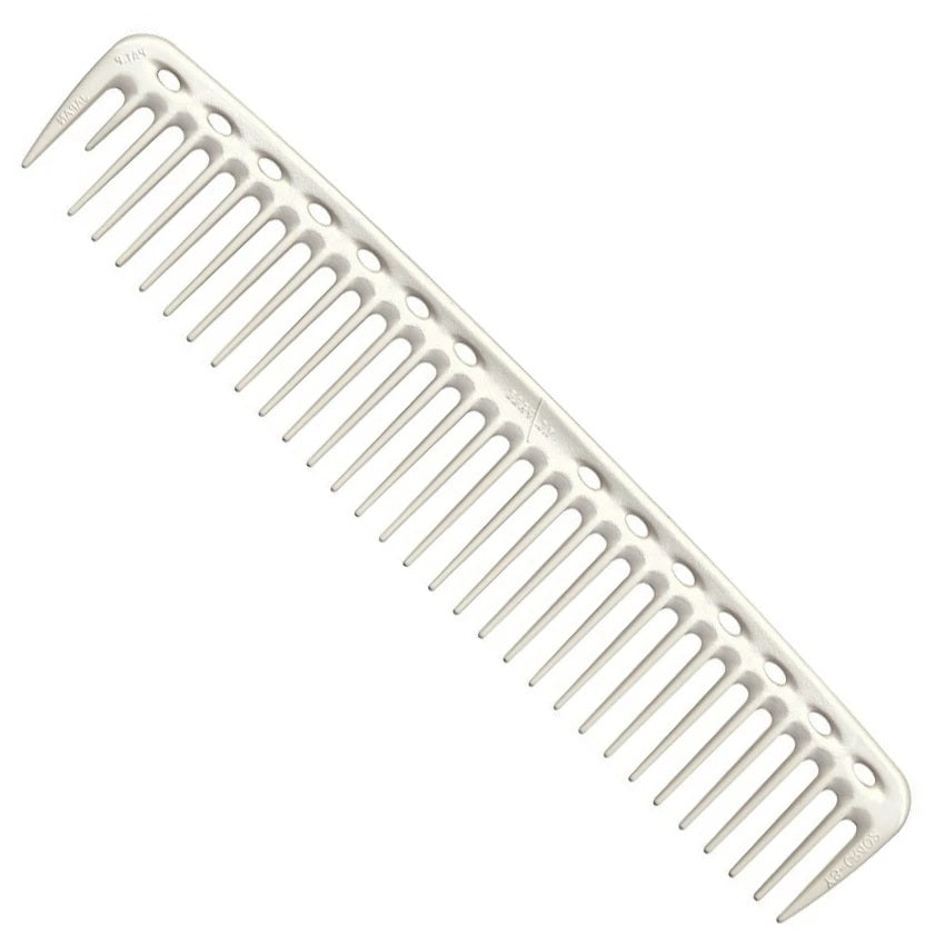 Y.S.Park Big Hearted Quick Cutting Comb YS-402 - White