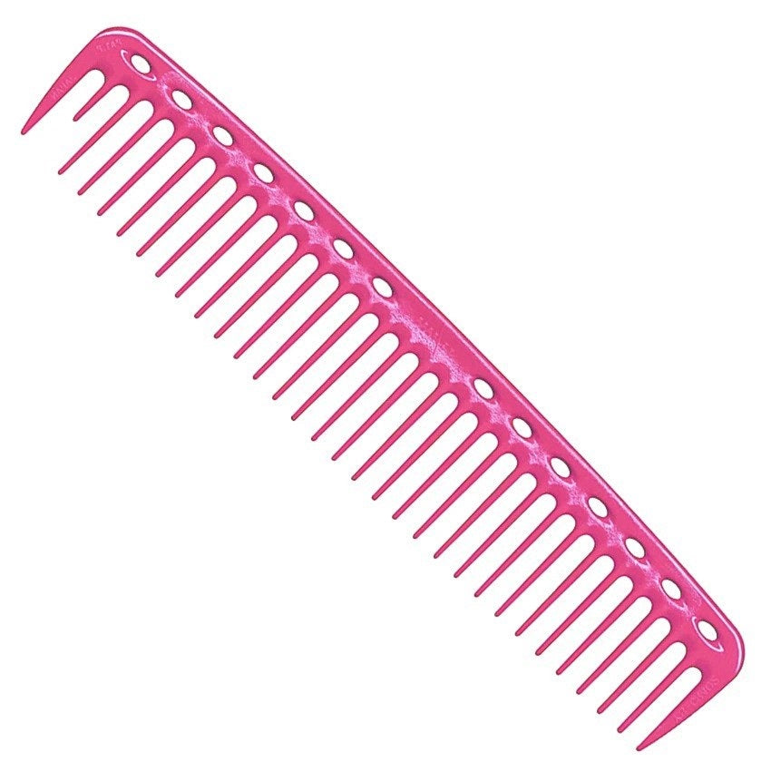 Y.S.Park Big Hearted Quick Cutting Comb YS-402 - Pink