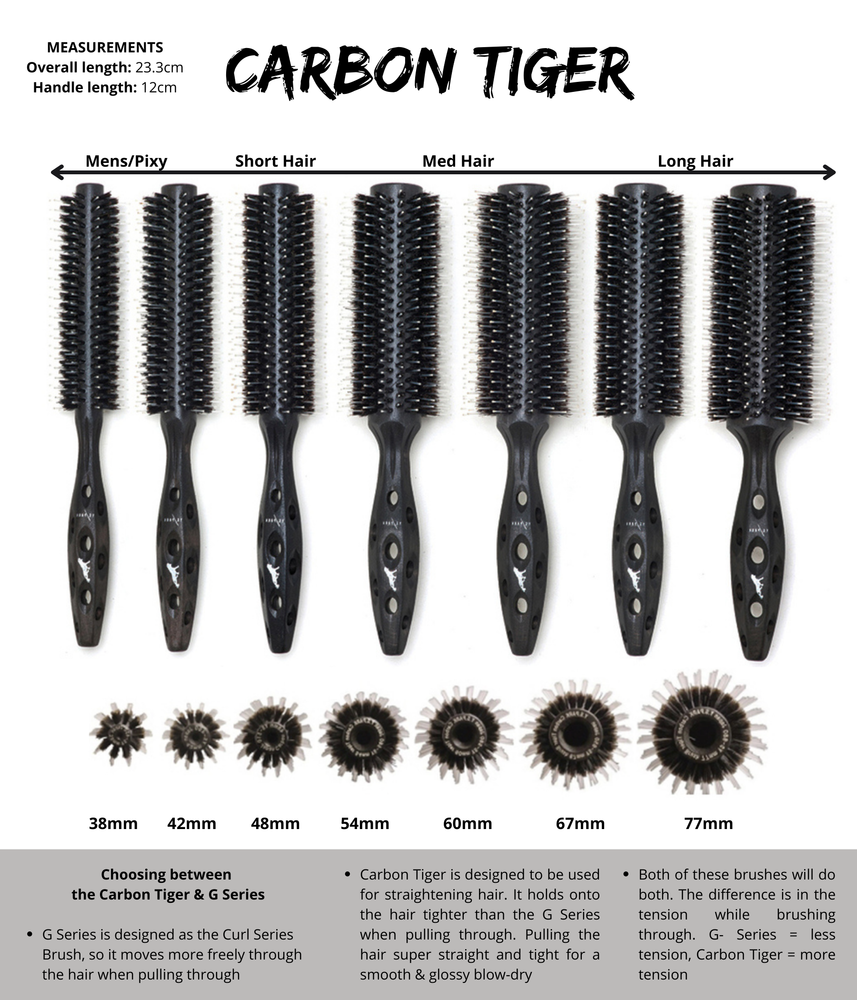 Y.S.Park Carbon Tiger Hairbrush