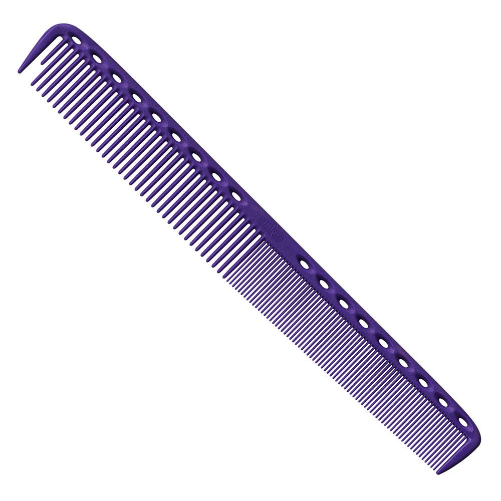 Y.S.Park Fine Tooth Cutting Comb Extra Long YS-335 - Purple