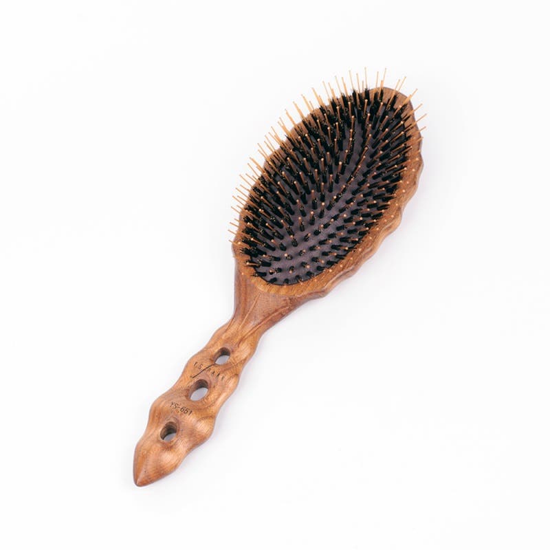 Y.S.Park Luster Wood Boar/Nylon Hairbrush - YS651