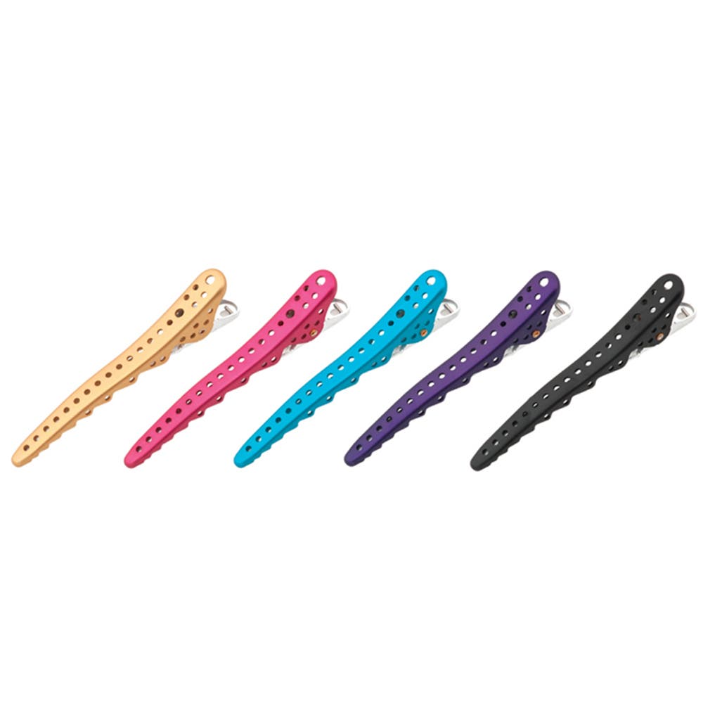 YS Park Shark Clips 8 Pack *Choose colour