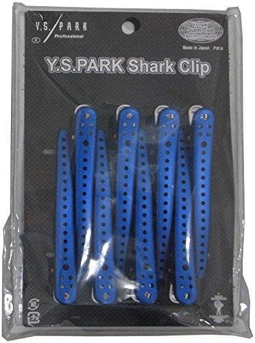 YS Park Shark Clips 8 Pack *Choose colour