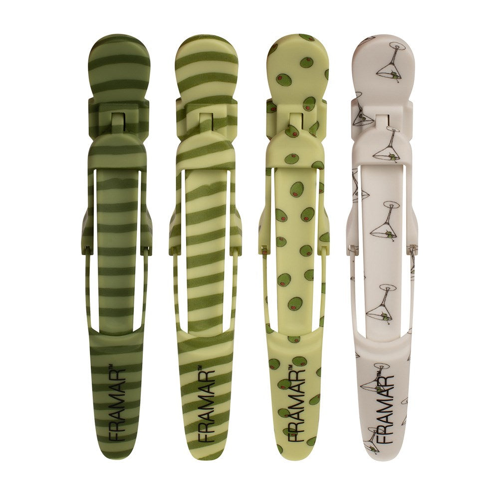 Framar Gator Grip Clips 4pk - Extra Dirty