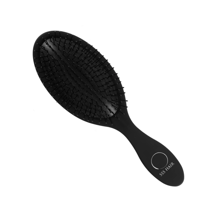 SSS Wet & Dry Detangling Brush – Anti-Frizz, No-Pain Glide, All Hair Types, Affordable & Easy Grip