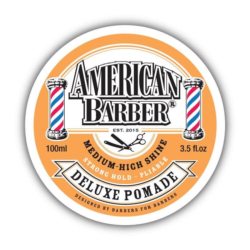 American Barber Deluxe Pomade Strong Hold 100ml