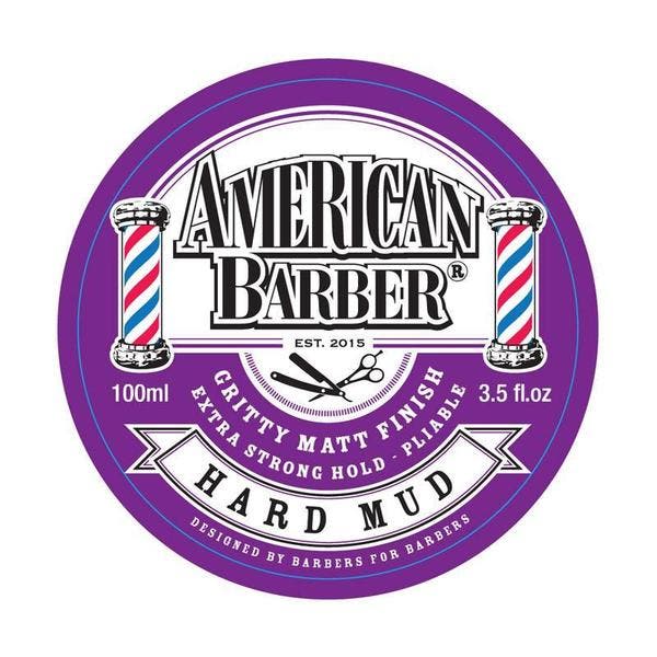 American Barber Hard Mud Extra Strong Hold 100mL