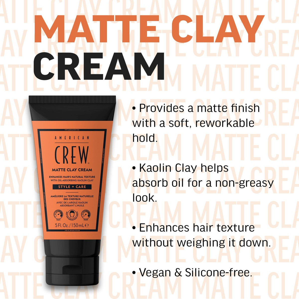 American Crew Matte Clay Cream 150ml