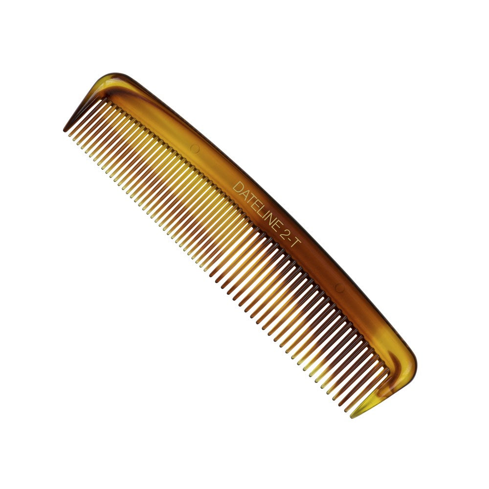 Dateline Plastic Pocket Comb Tortoise Shell 2-T 131018