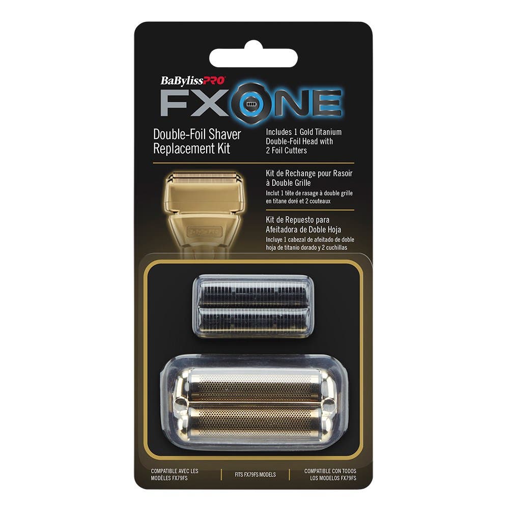 BaBylissPRO FXOne Double Shaver Replacement Foil Head - GoldFX 