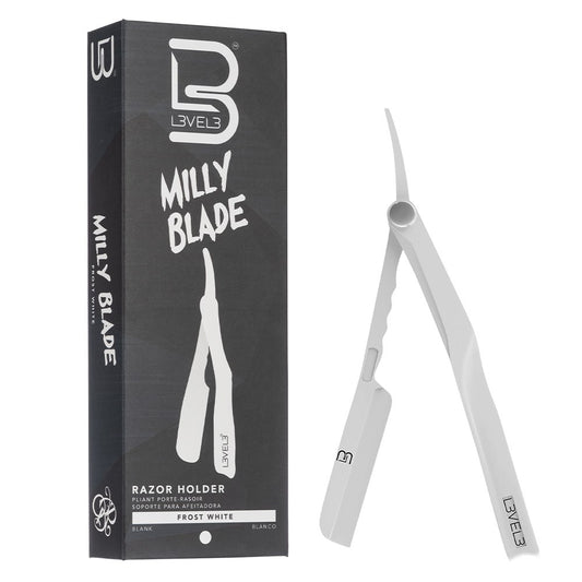 L3VEL3 Milly Blade Razor Holder - Frost White