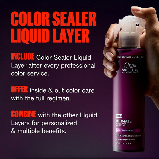 Wella Professionals Ultimate Color Colour Sealer Liquid Layer 185ml