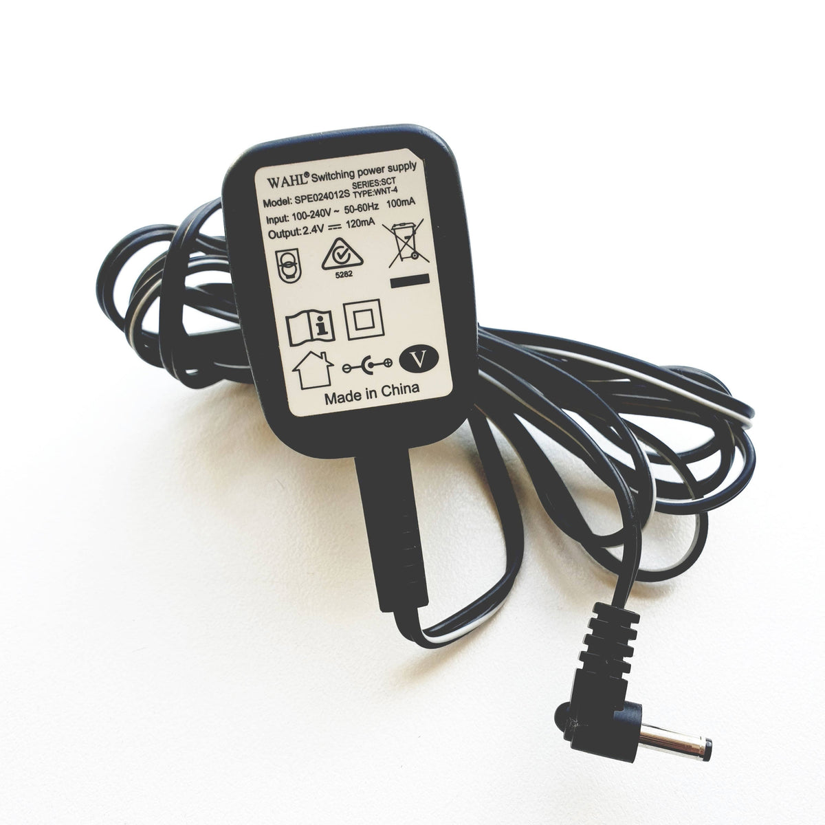 WAHL Replacement CHARGER (Model SPE024012S) WNT-4 Male for Groomsman Pro