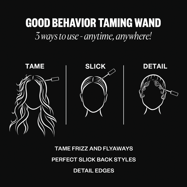 IGK GOOD BEHAVIOR Frizz and Flyaway Taming Wand