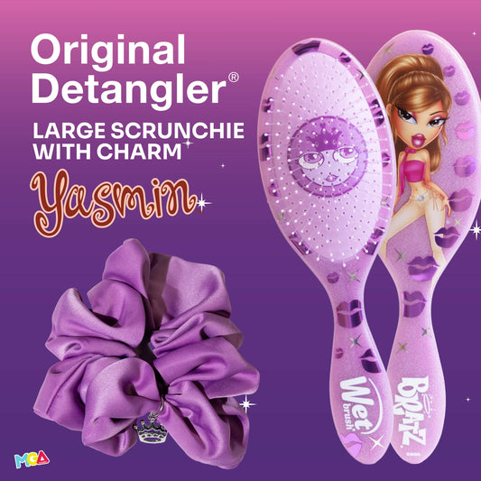 WetBrush Original Detangler Bratz Kit - Yasmin + Scrunchie