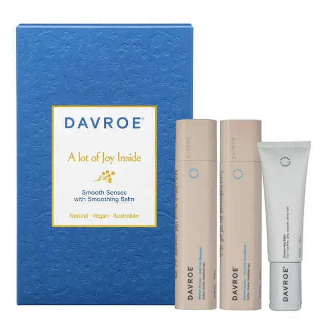 Davroe Smooth Senses Trio ( Smooth Senses Anti-frizz Duo + Smoothing Balm) Gift Pack