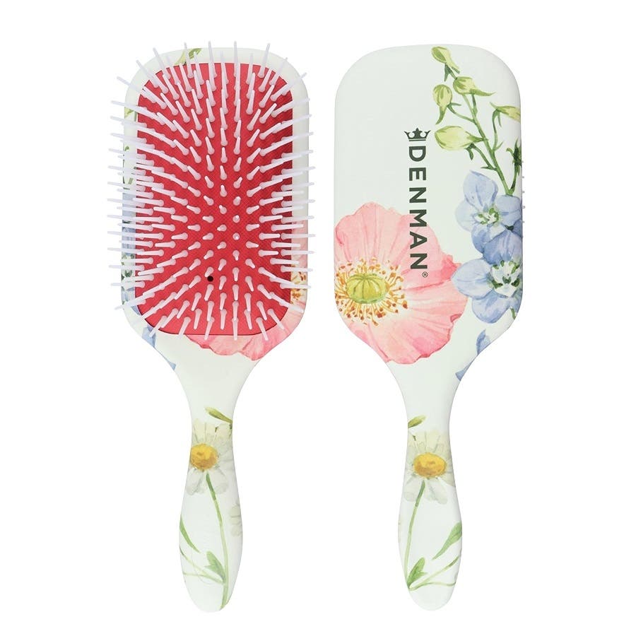 Denman D38 Power Paddle Brush - Floral Fantasies 