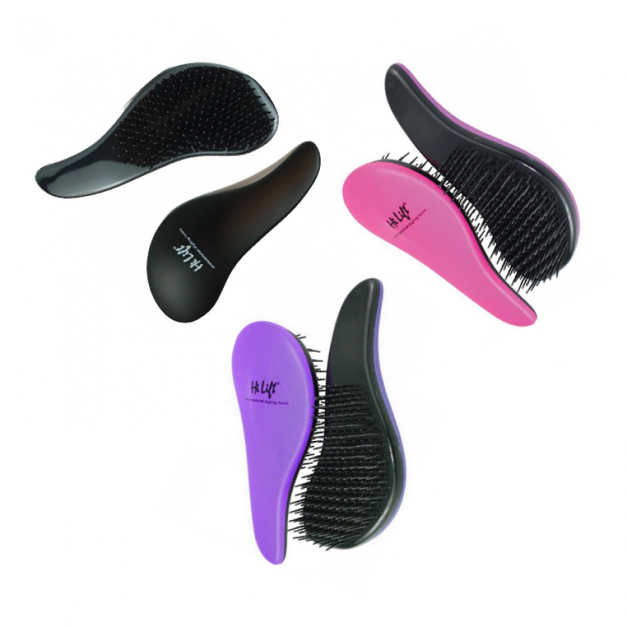 Hi Lift Detangle Brush *Choose colour: Black/Pink/Purple