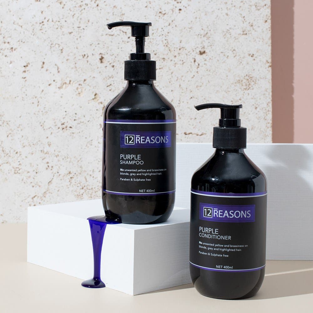 12Reasons Purple Shampoo & Conditioner DUO 400ml