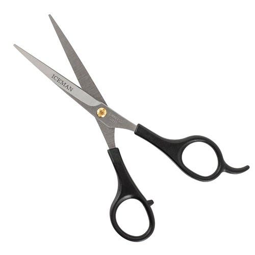 Iceman Black Handle 6" Scissors - 170767