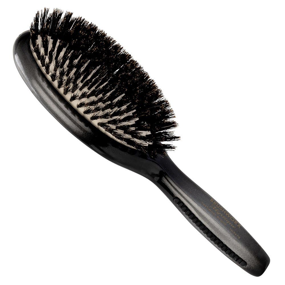Brushworx Mystique Cushion Boar Bristle Hair Brush 103479