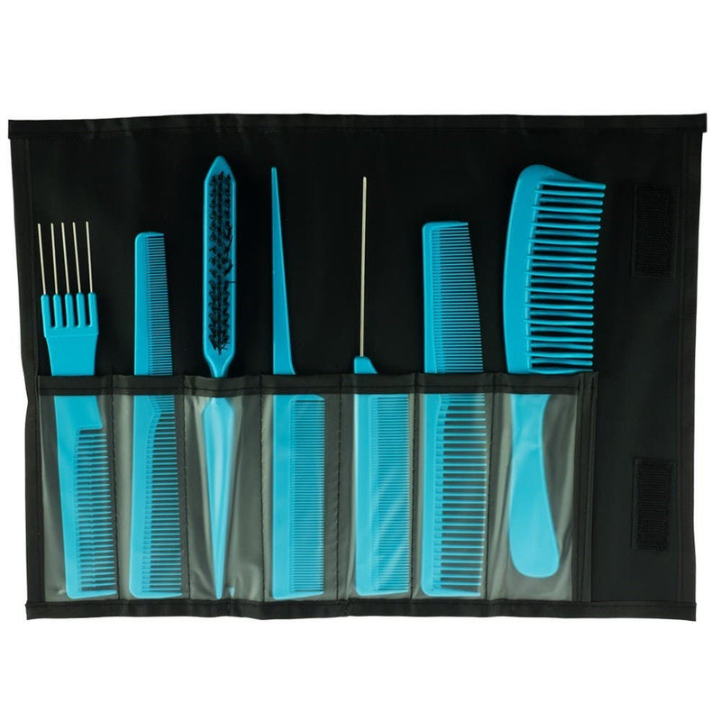 Salon Smart Folding Comb Set - Teal 135823