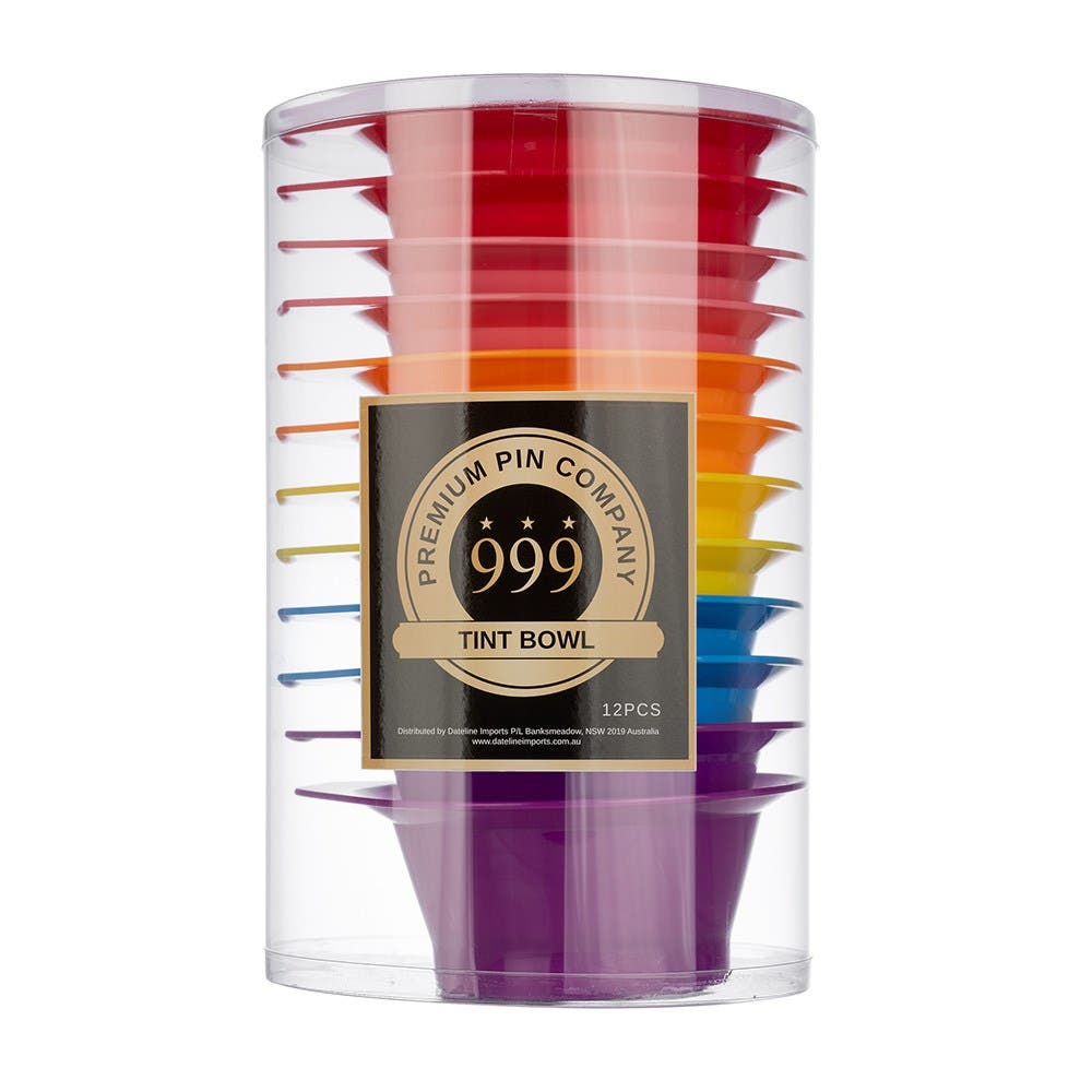 Premium Pin Company 999 Bright Colour Tint Bowl 12pc 135848