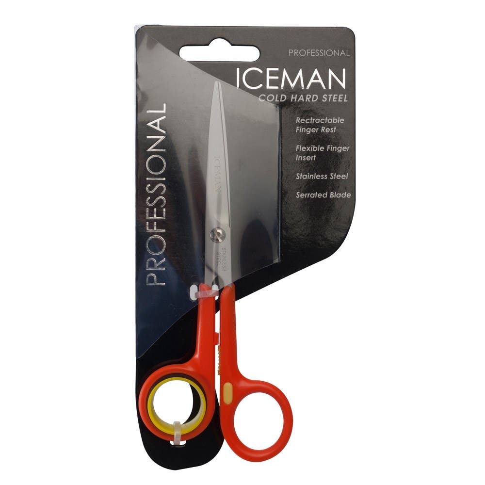 Iceman Salon Pro 6" Hairdressing Scissors Orange 170624